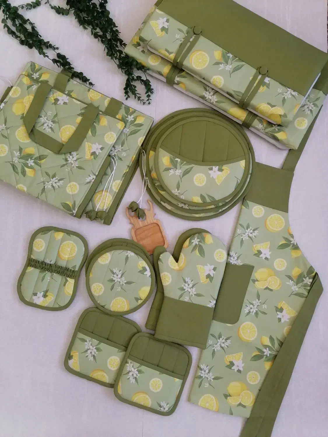 سرویس آشپزخانه جهیزیه عروس|سفره، حوله، دستمال آشپزخانه|کرمان, |دیوار