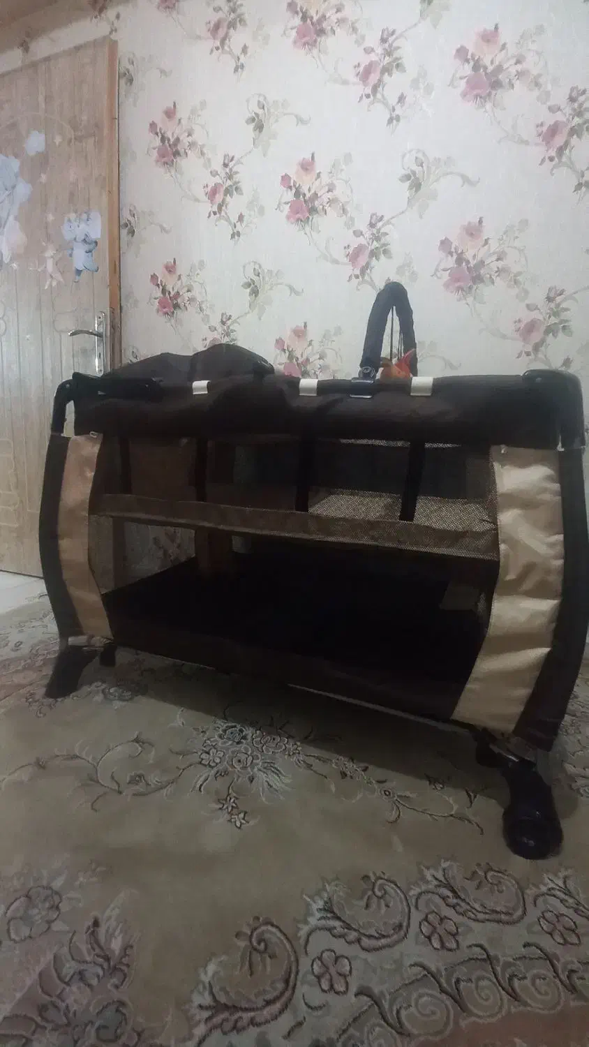 تخت خواب گهوارهای تا شو سالم|تخت و صندلی بچه|رباطکریم, رباطکریم|دیوار