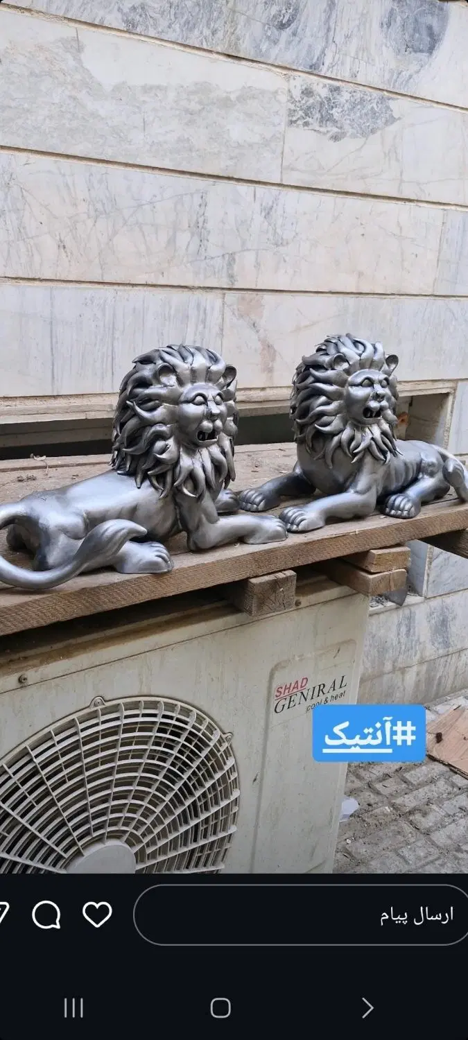 شیر علامت چکشی زنگ چکشی|کلکسیون اشیاء عتیقه|تهران, مشیریه|دیوار