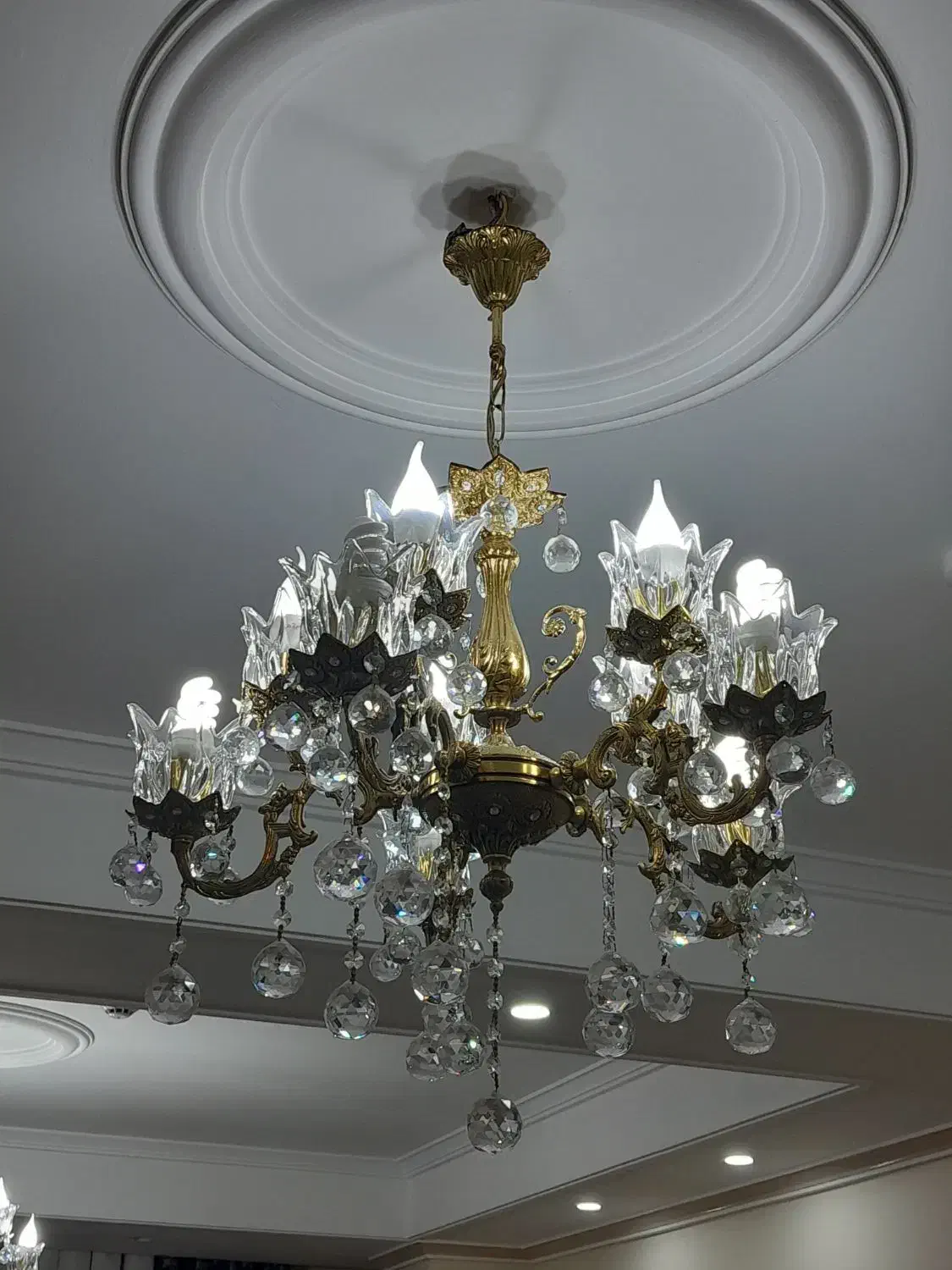 لوستر برنز|لوستر و چراغ آویز|تهران, تهرانسر شمالی|دیوار