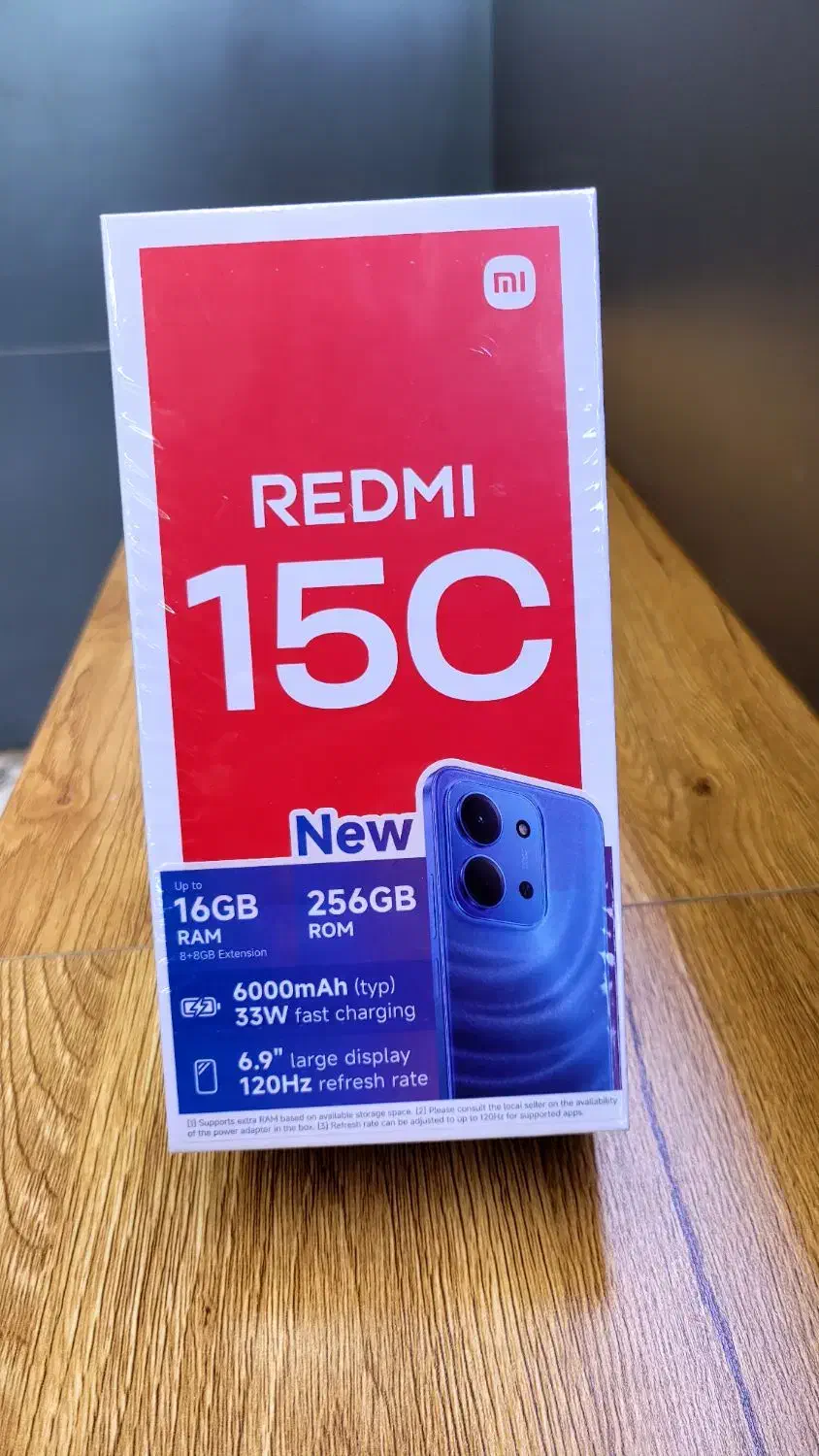 شیائومی Redmi 15C 2026 با حافظه ۲۵۶گیگابایت رم ۱۶|موبایل|مشهد, الهیه|دیوار