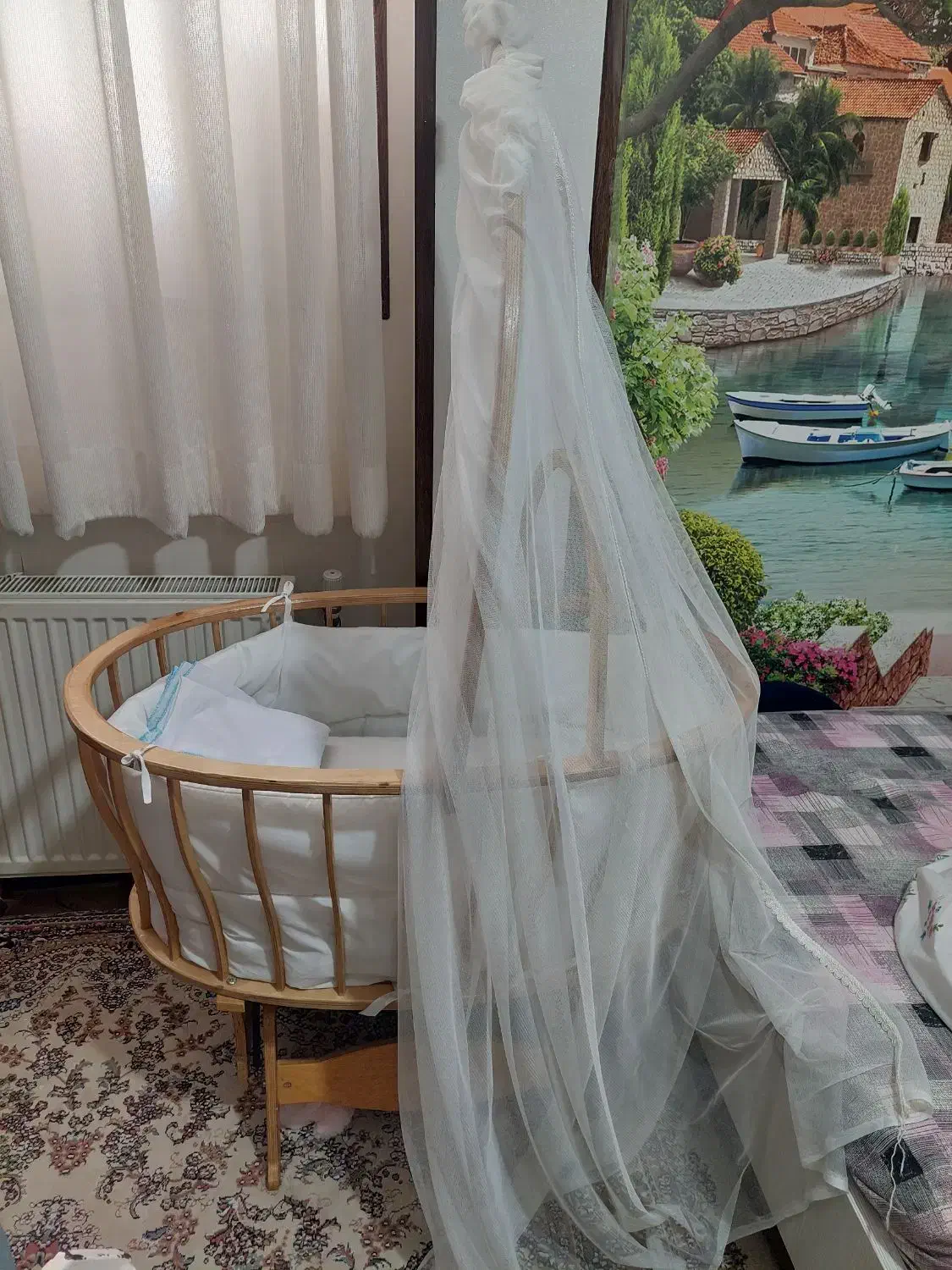 گهواره نوزاد|تخت و سرویس خواب|شیراز, تندگویان|دیوار