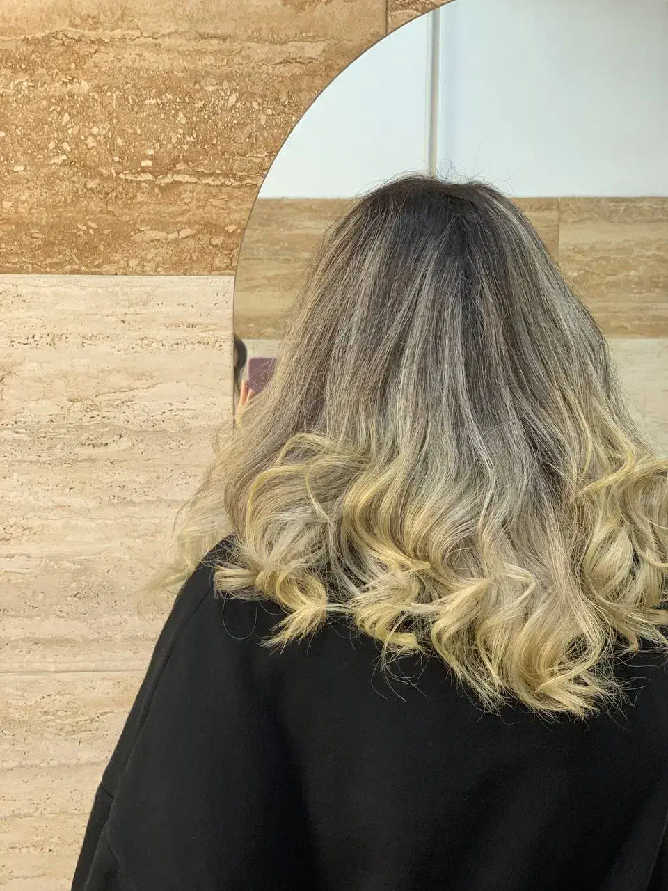 مدل بالیاژ آمبره هزینه مواد فقط ۵۰۰ تومن|خدمات آرایشگری و زیبایی|رشت, گلزاران|دیوار