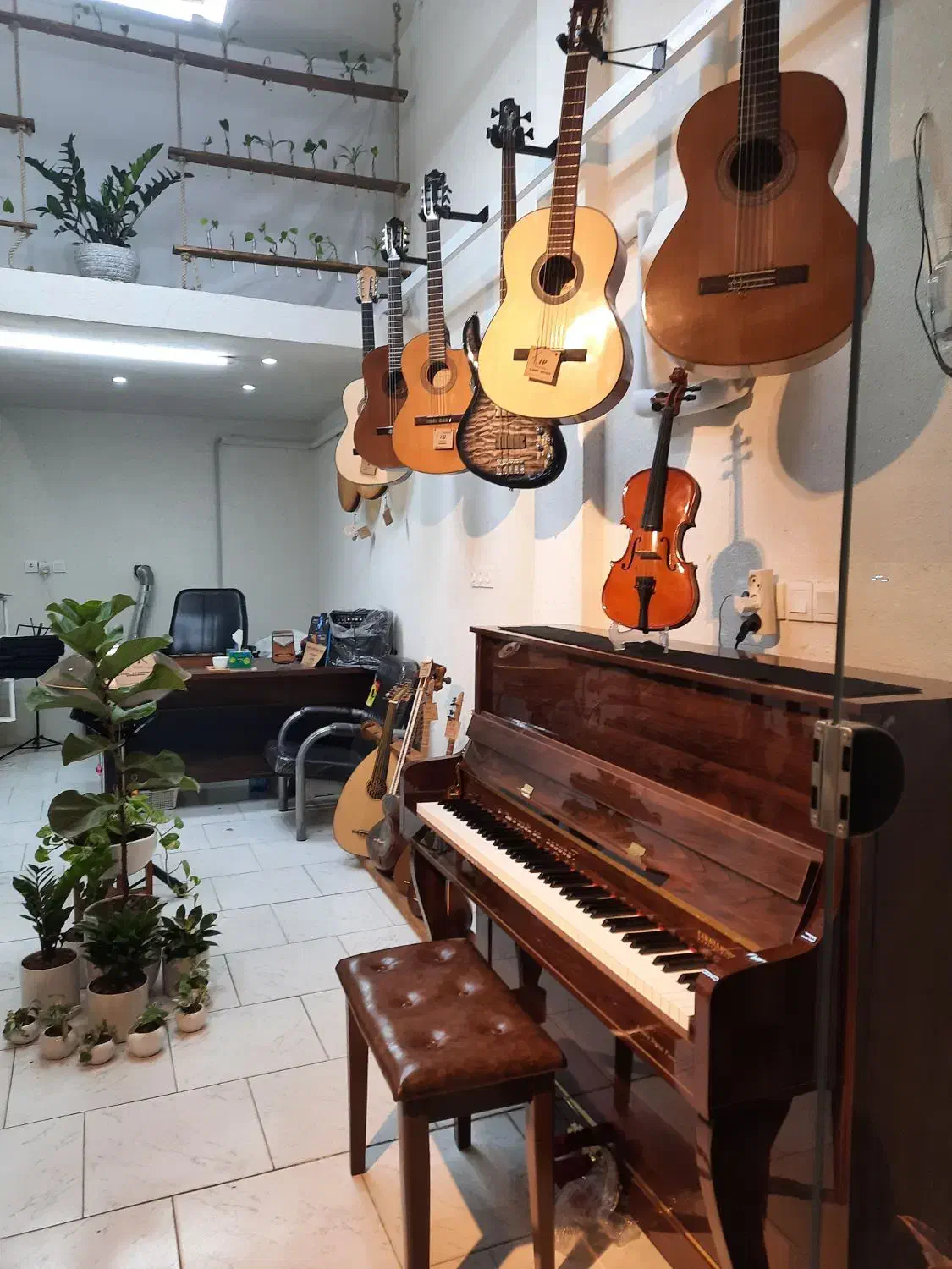 پیانو دیجیتال طرح اکوستیک یاماها|پیانو، کیبورد، آکاردئون|مینودشت, |دیوار