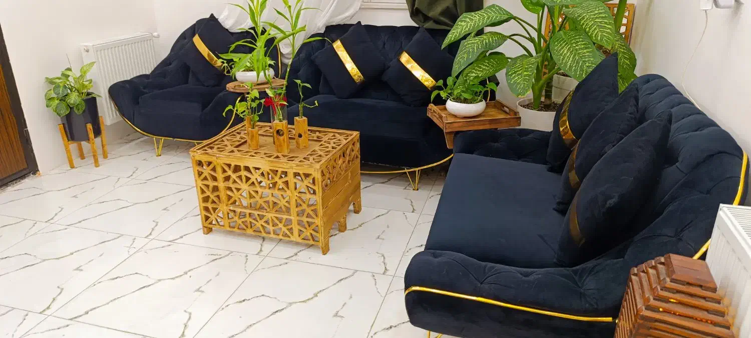 مبل پنج نفره کلاسیک|مبلمان خانگی و میز عسلی|لنگرود, |دیوار