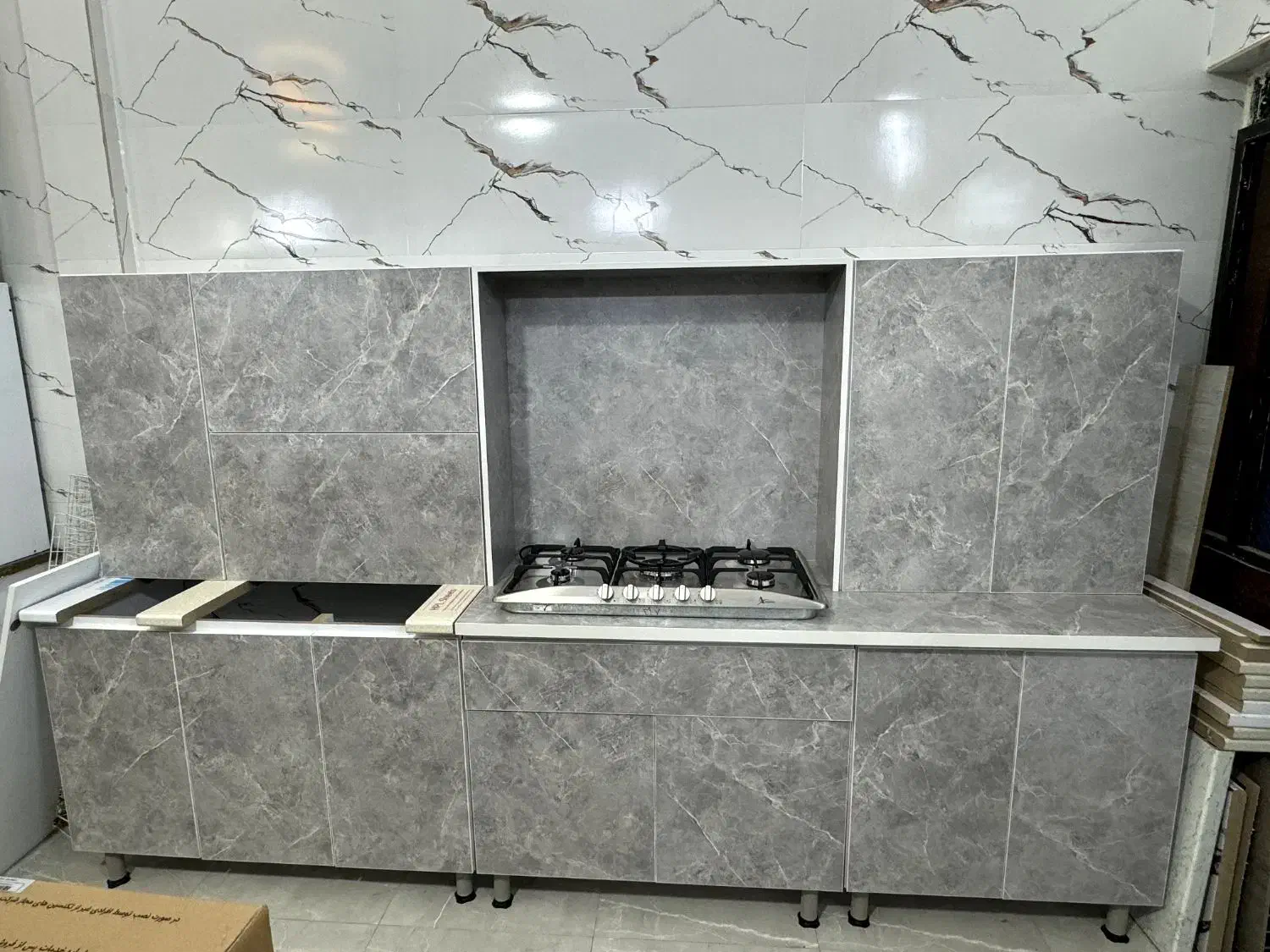 کابینت اماده ۶متری ۷تیکه اقتصادی با کیفیت|مصالح و تجهیزات ساختمان|کرج, جهانشهر|دیوار