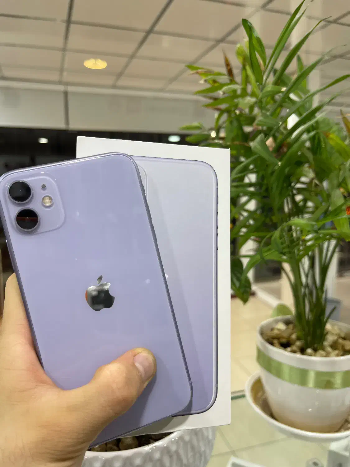 گوشی اپل مدل Iphone11 128G سفید دو سیم ZA/A|موبایل|قزوین, |دیوار