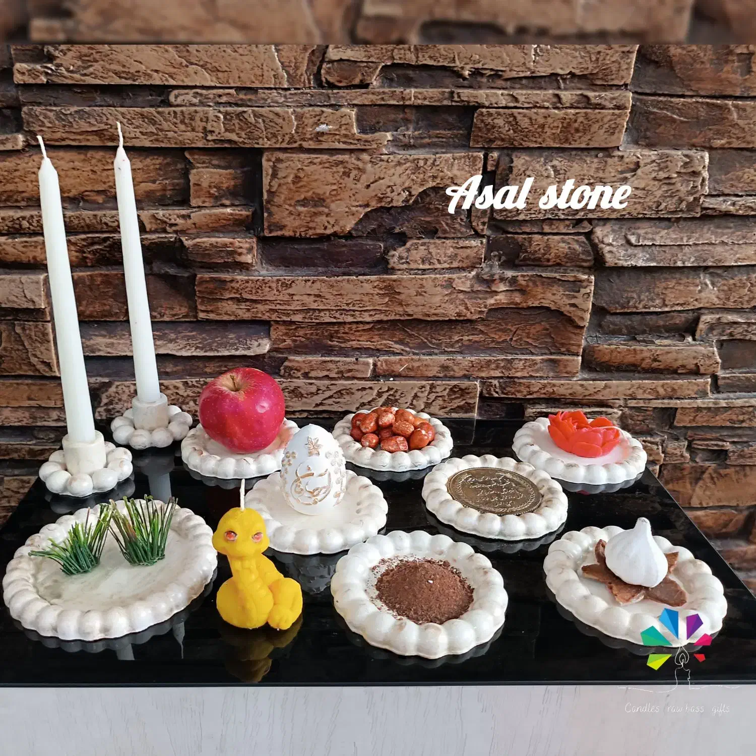 هفت‌سین رنگی|صنایع دستی و سایر لوازم تزئینی|بروجن, |دیوار