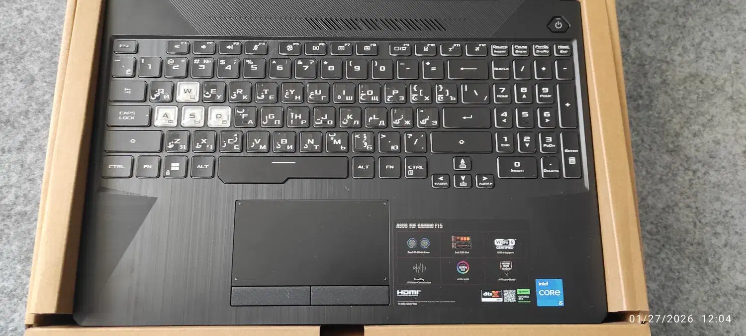 Asus Fx506H|رایانه همراه|شیراز, غدیر شمالی|دیوار