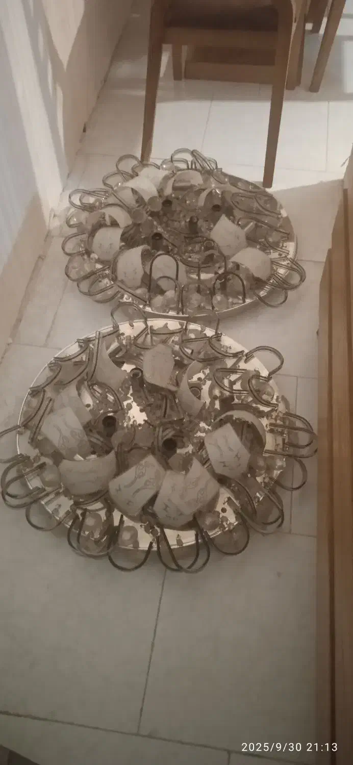 لوستر سقفی بالامپ|لوستر و چراغ آویز|فردیس, شهرک ناز|دیوار