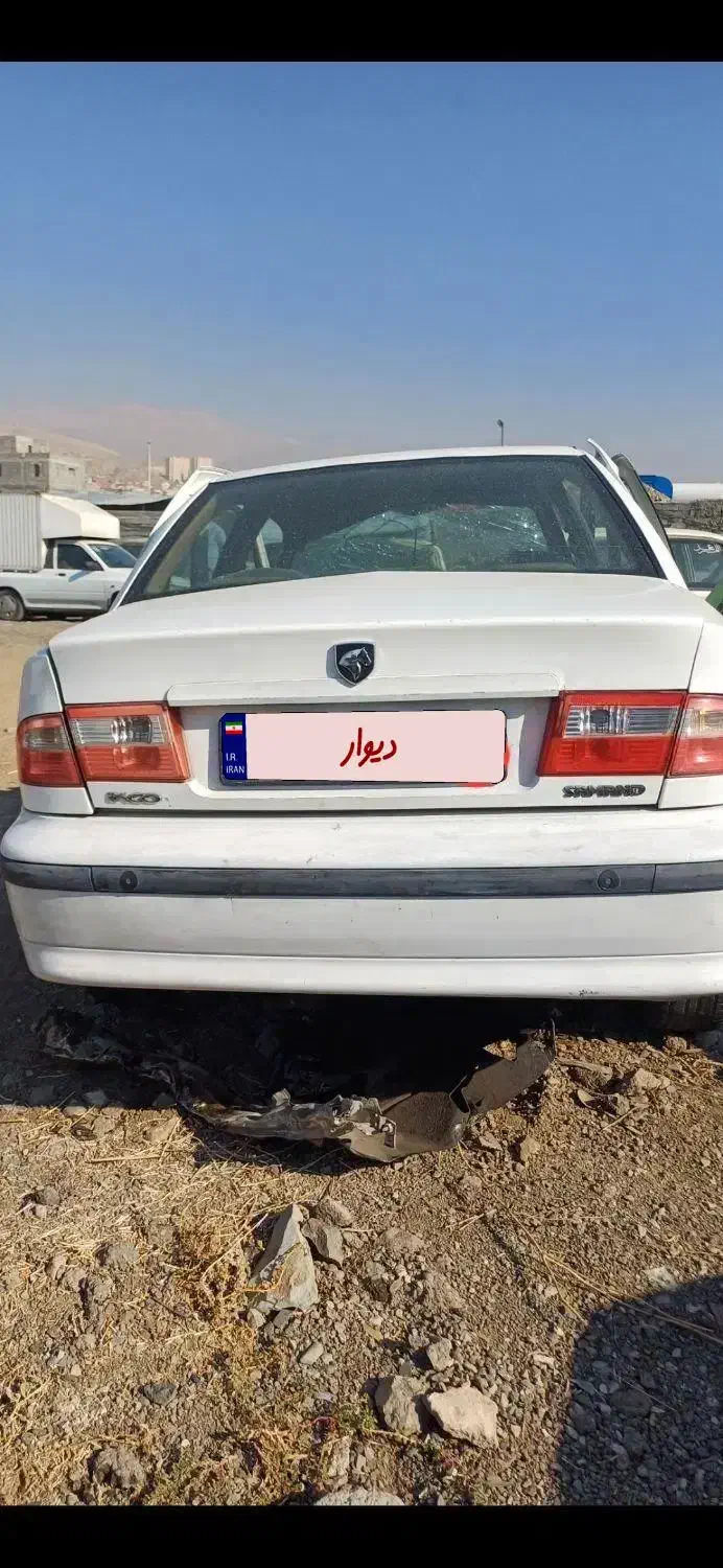 سمند مدل۹۲ تصادفی|خودرو سواری و وانت|بومهن, |دیوار