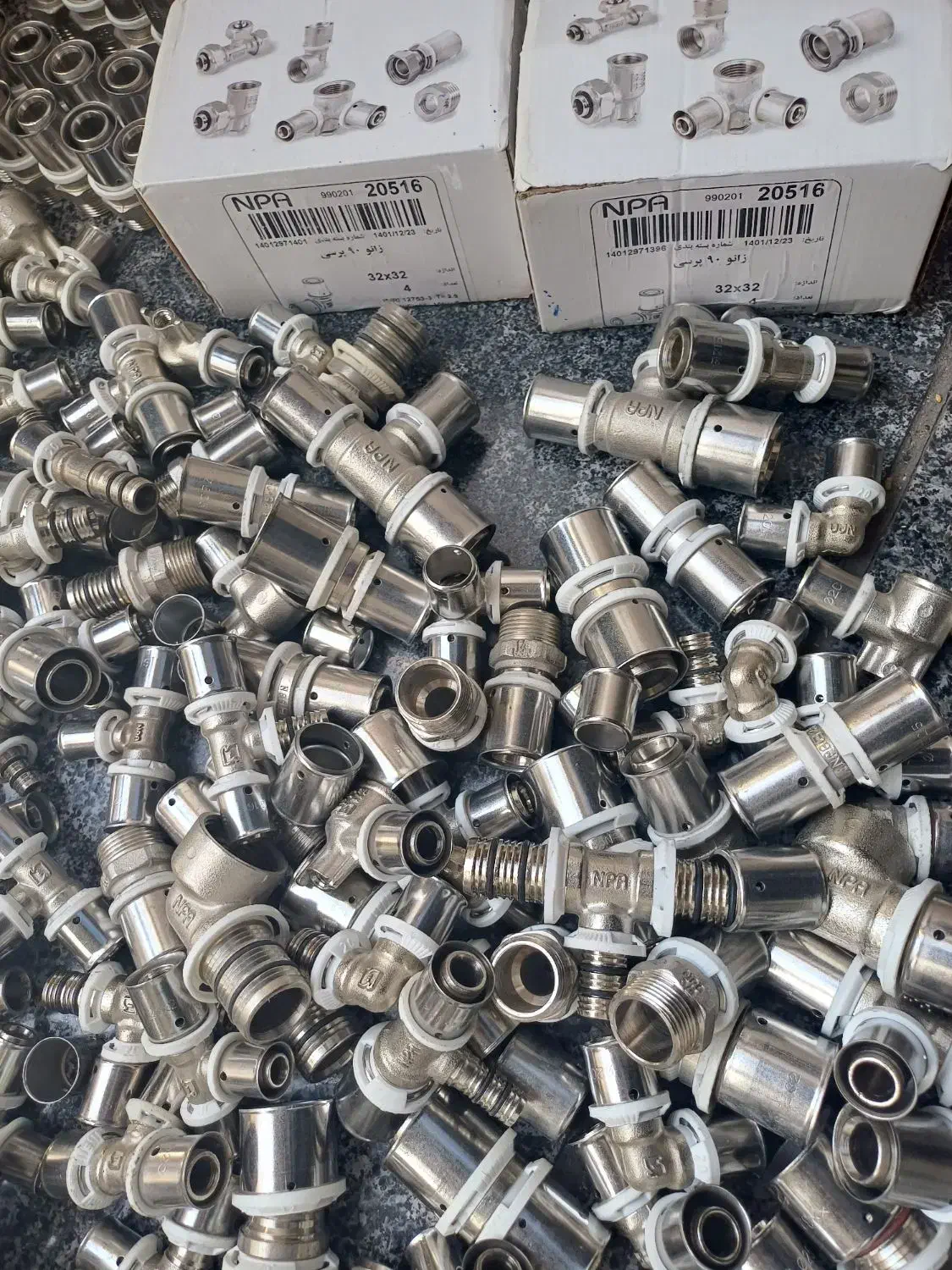 خرید و فروش اتصالات نیو پایپ  سوپر پایپ  شیر فلکه|مصالح و تجهیزات ساختمان|تهران, گمرک|دیوار