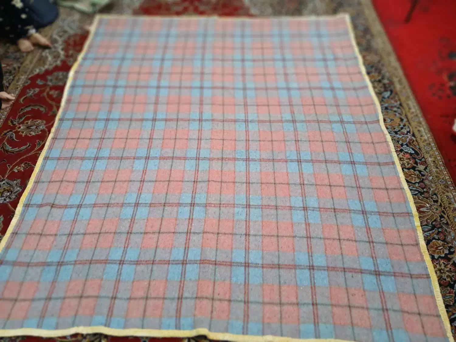 پتو خارجی کویتی|رختخواب، بالش، پتو|فسا, |دیوار