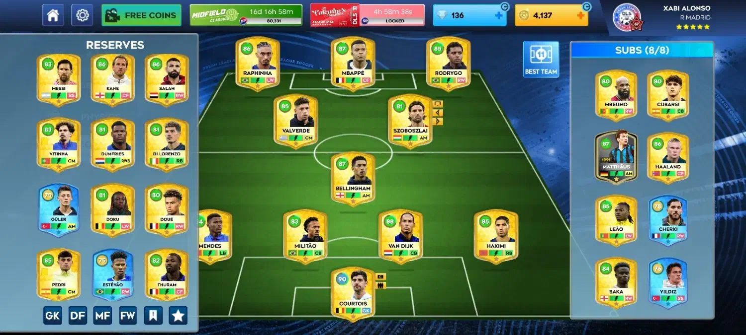 اکانت DLS26|کنسول، بازی ویدئویی و آنلاین|محمدشهر, محمدشهر|دیوار