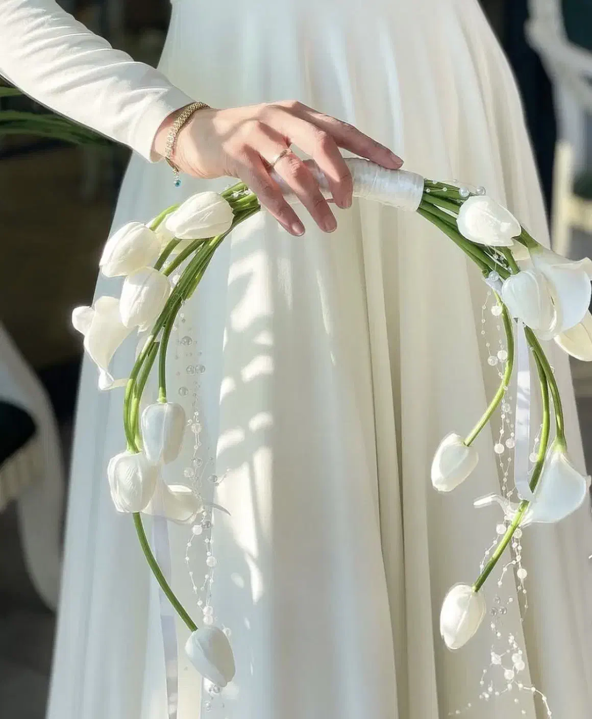 دسته گل عروس|گل مصنوعی|اندیمشک, |دیوار