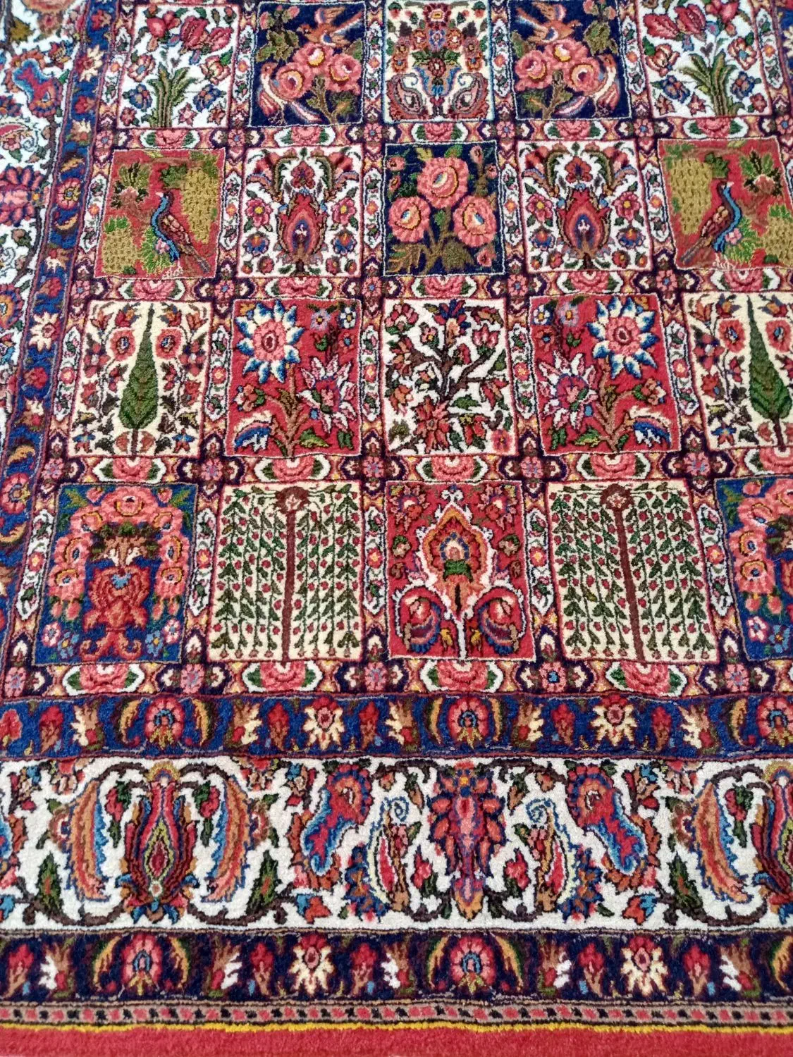 فرش دستبافت چالشتری|فرش|سامان, |دیوار