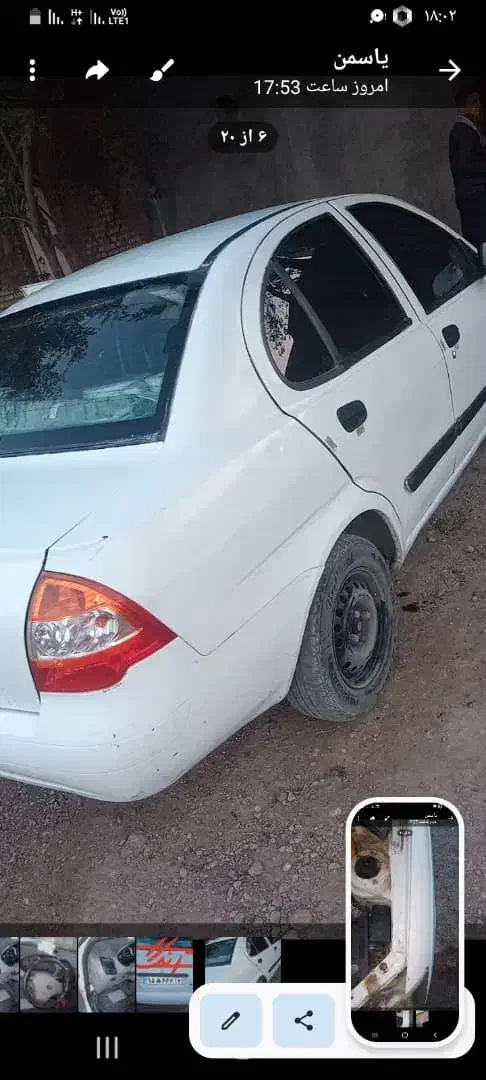 تیبا یک مدل نود|خودرو سواری و وانت|اهواز, زندوکیلی|دیوار