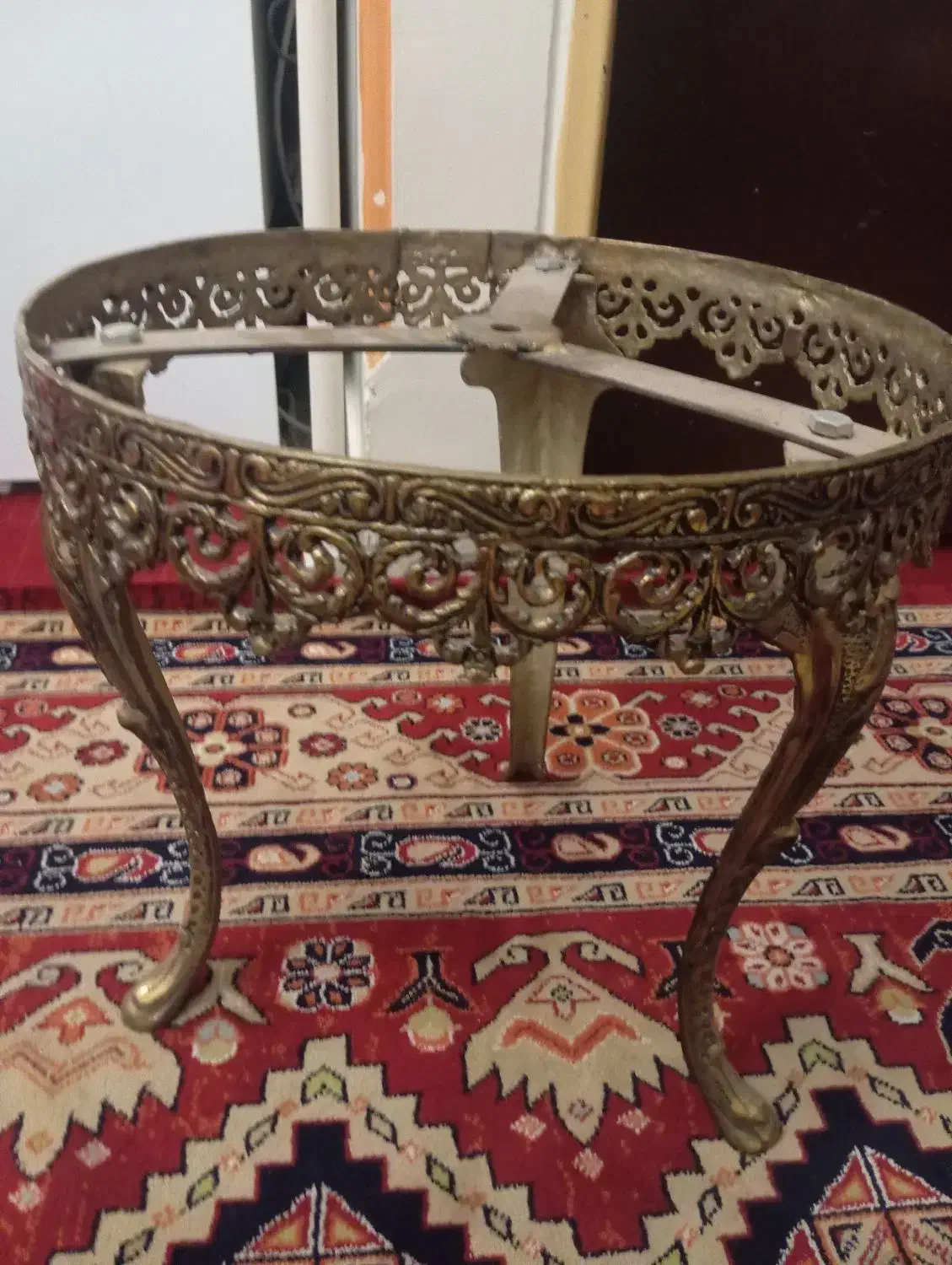 دوعدد میز عسلی برنز|مبلمان خانگی و میز عسلی|رباط‌کریم, رباط‌کریم|دیوار