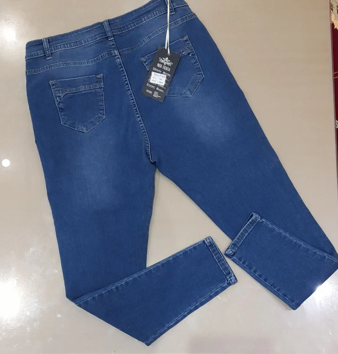 شلوار لی رنگ آبی نو|لباس|زنجان, |دیوار