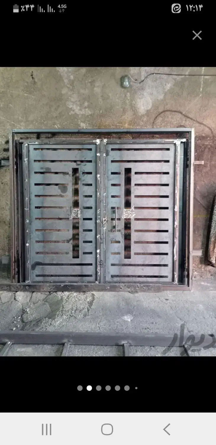 جوشکاری درب و پنجره سقف شیروانی|خدمات پیشه و مهارت|ابریشم, |دیوار