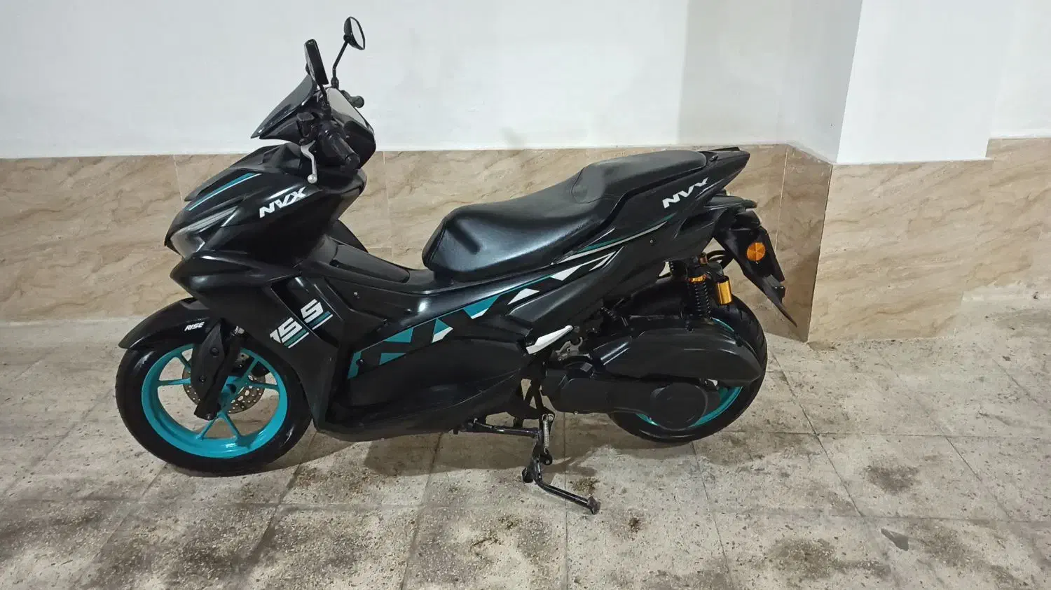 موتور آیروکسی ۱۵۵ یاماها|موتورسیکلت|رشت, یخسازی|دیوار