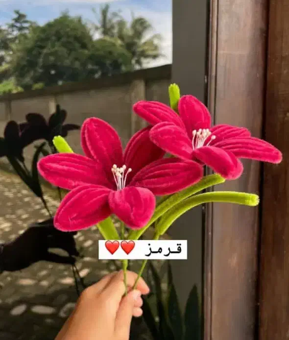 گل روبانی و پیپ کلینر|گل مصنوعی|قم, نیروگاه|دیوار
