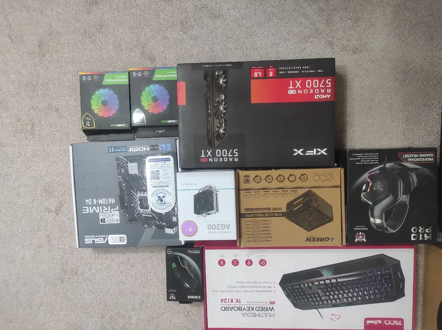 سیستم گیمینگ rx5700xt|رایانه رومیزی|رباط‌کریم, رباط‌کریم|دیوار