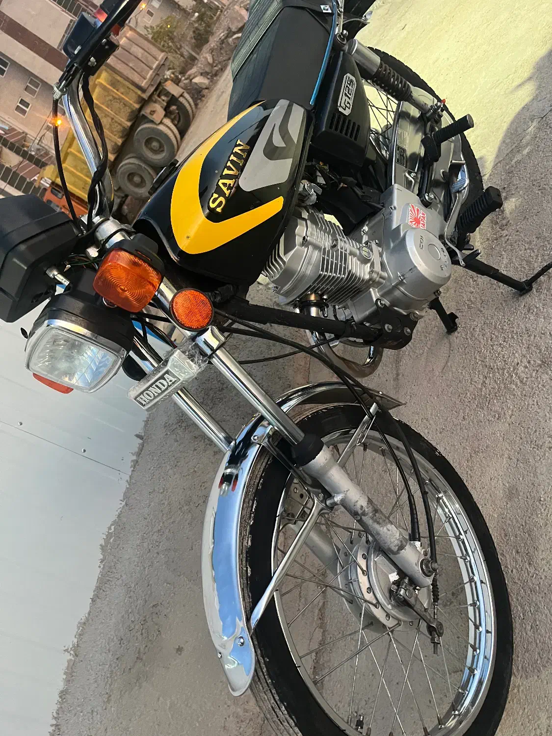 ساوین ۱۲۵|موتورسیکلت|هشتگرد, شهرک مهستان ۲|دیوار