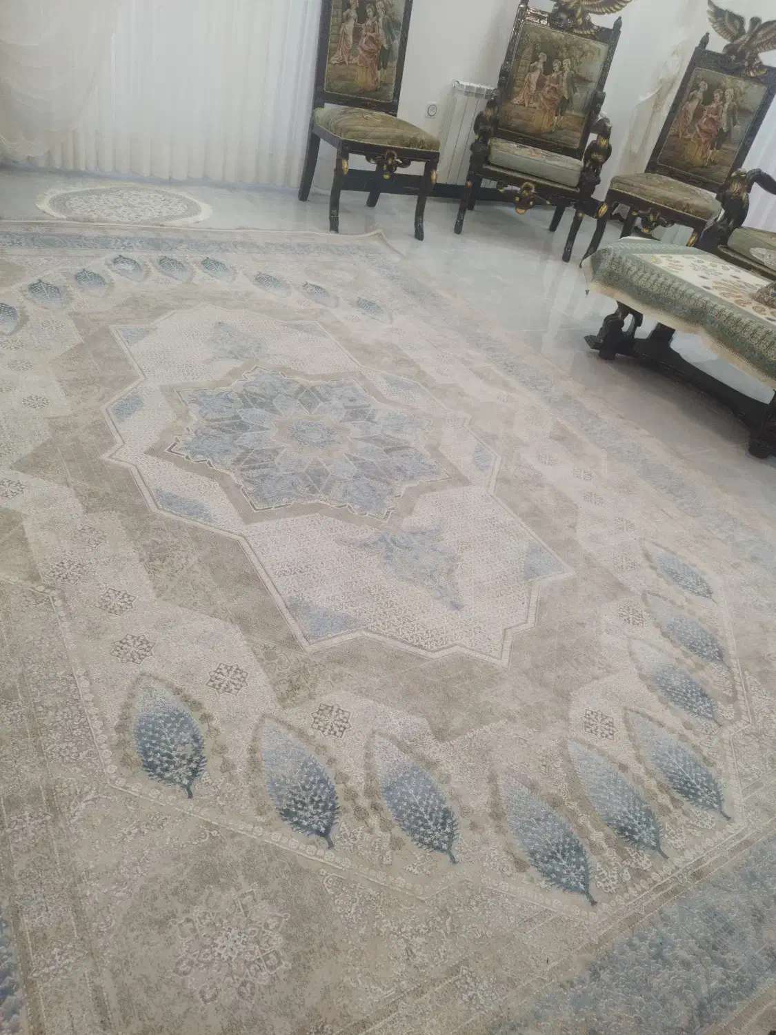 فرش وقالی|فرش|رفسنجان, |دیوار