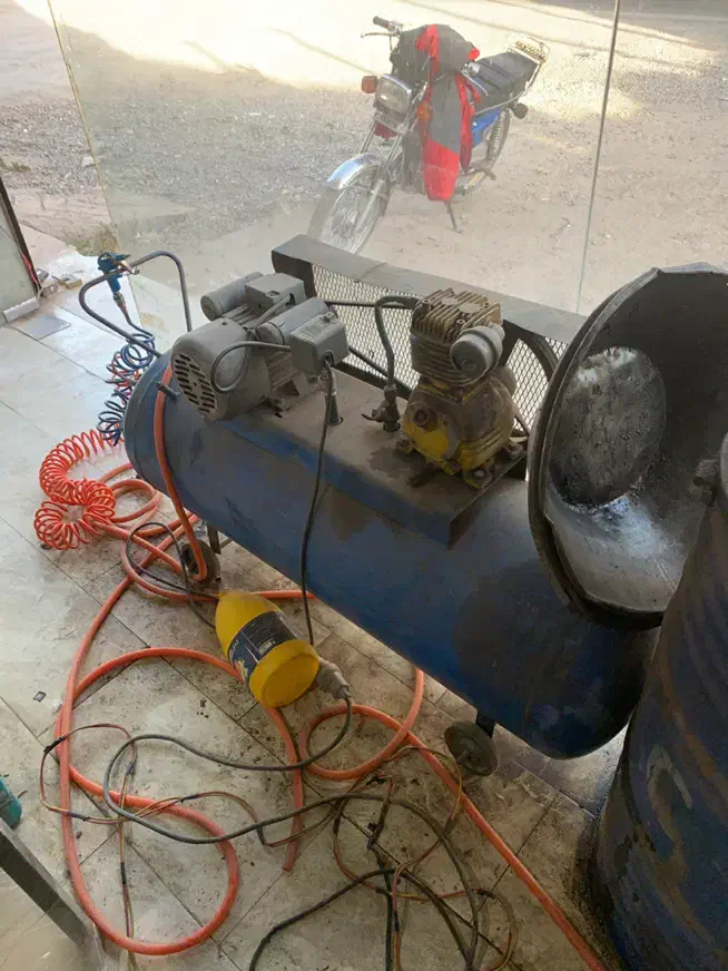 فروش ابزار پمپ باددریل سنگ فرز بکس برقی کولر|ابزارآلات|تنکمان, |دیوار