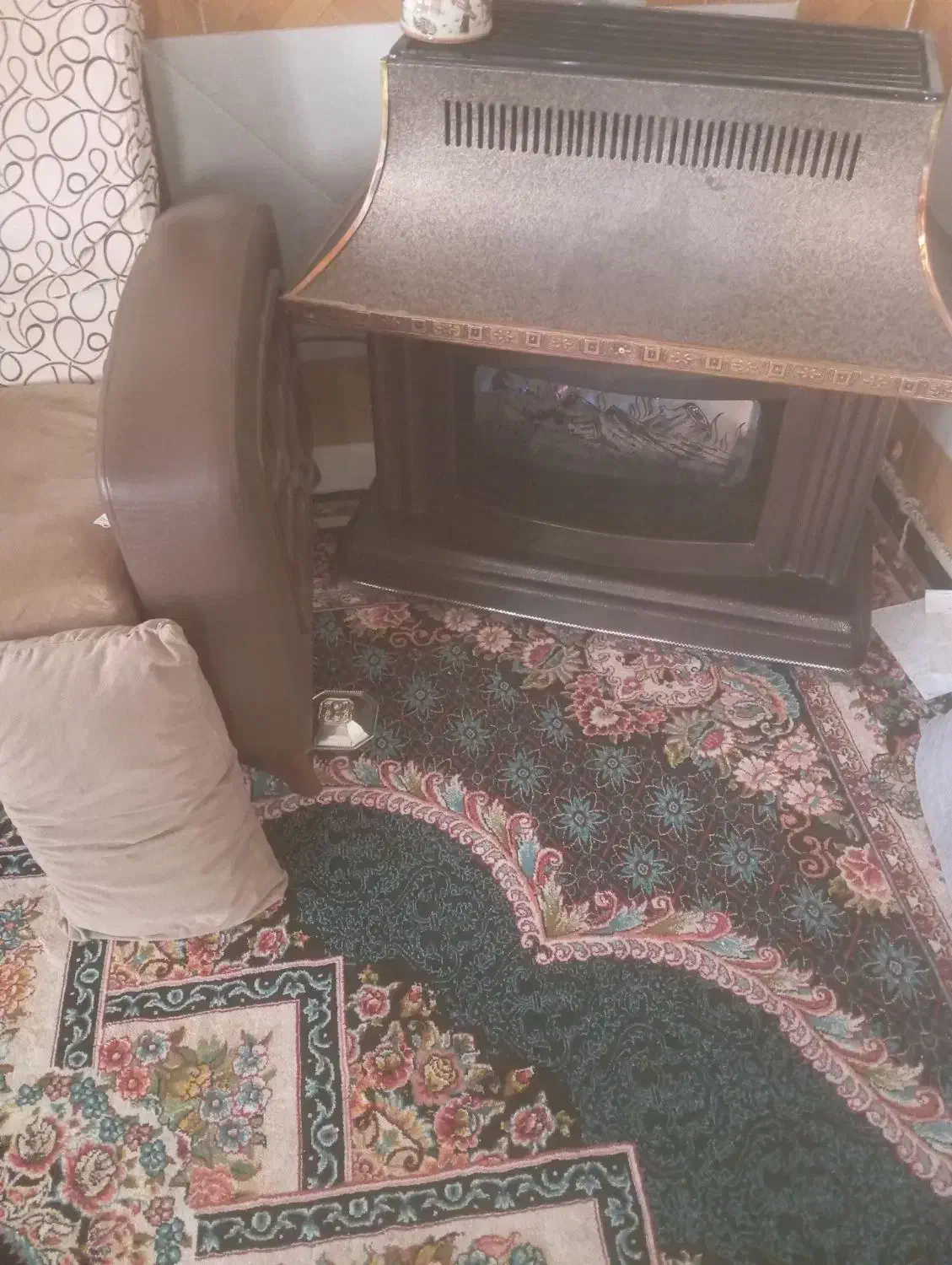 فروش بخاری شومینه بزرگ در مامونیه|بخاری، هیتر، شومینه|زرندیه, |دیوار