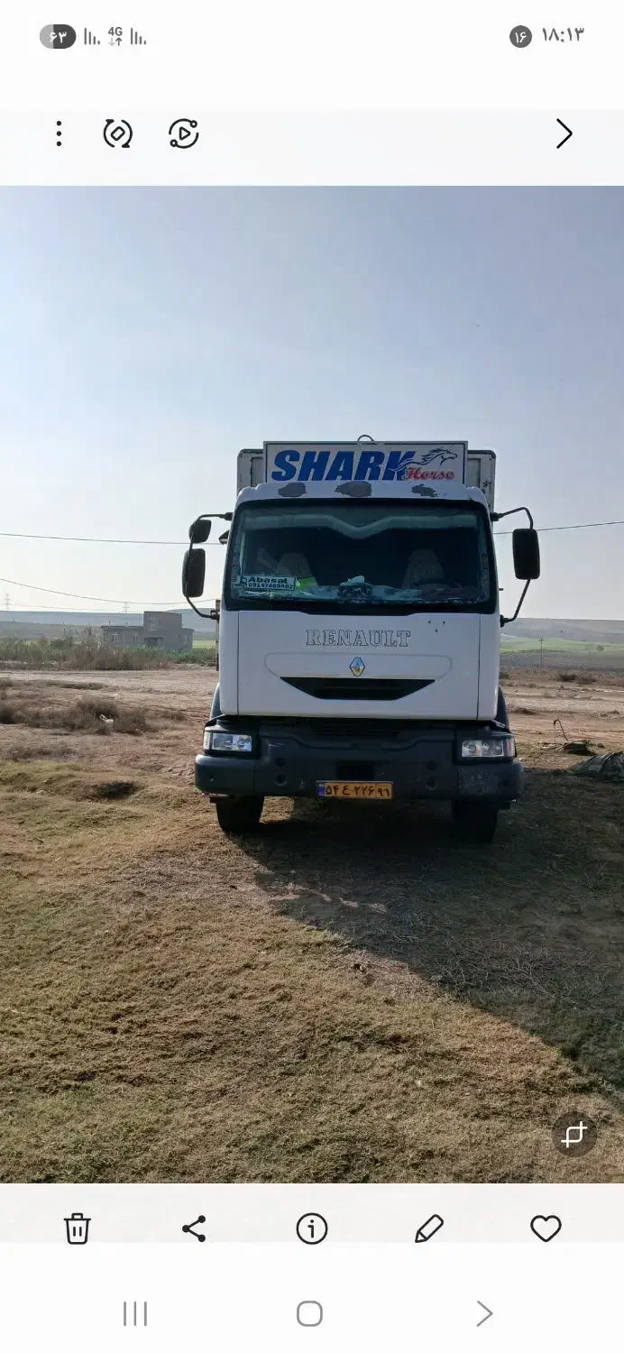 کامیون رنو میدلام|خودرو سنگین|پارسآباد, |دیوار