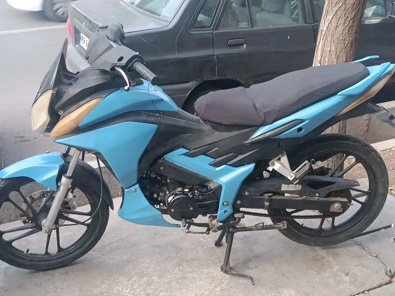 موتور دایچی مزایده|موتورسیکلت|قیامدشت - خاورشهر, |دیوار