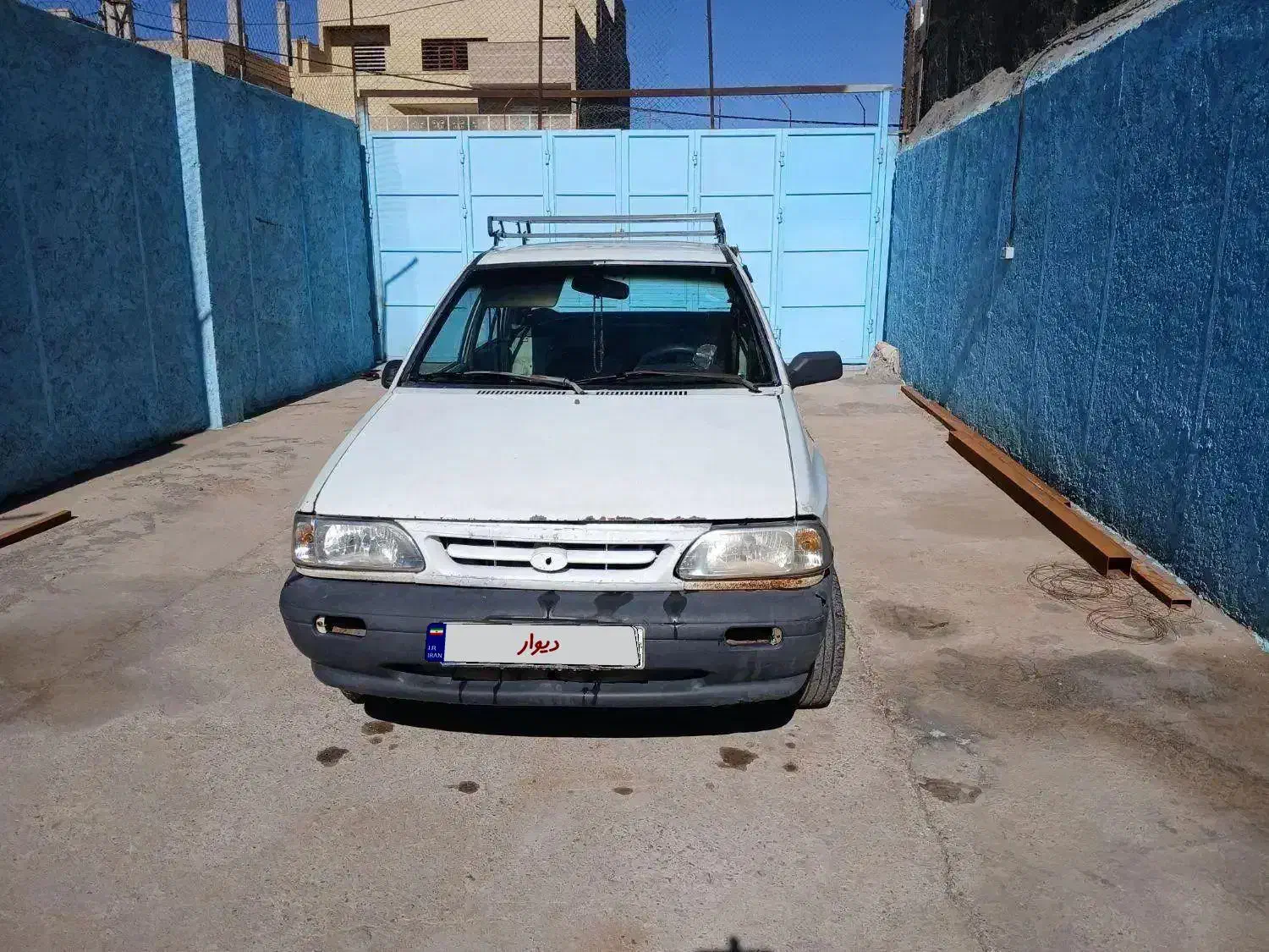 پراید۸۲ سفید|خودرو سواری و وانت|رفسنجان, |دیوار