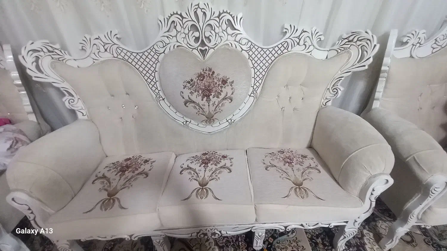 مبل سلطنتی|مبلمان خانگی و میز عسلی|ورامین, شهرک مدرس|دیوار