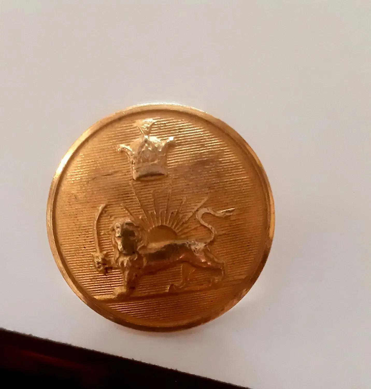 دکمه نشان پهلوی|کلکسیون اشیاء عتیقه|شیراز, باغ تخت|دیوار