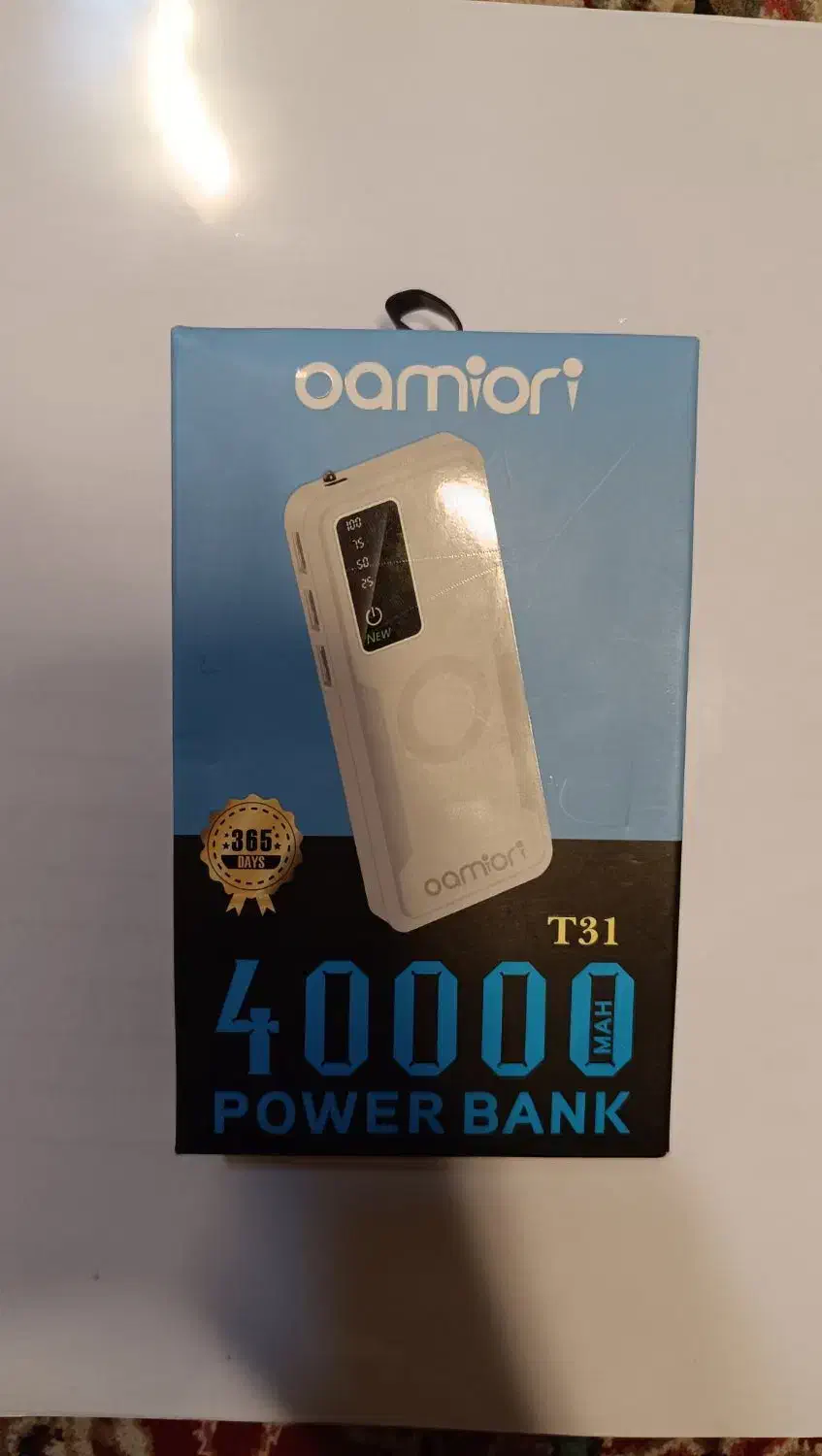 پاور بانک اورجینال 40000 وات آکبندOamiori|لوازم جانبی موبایل و تبلت|قم, بکایی|دیوار