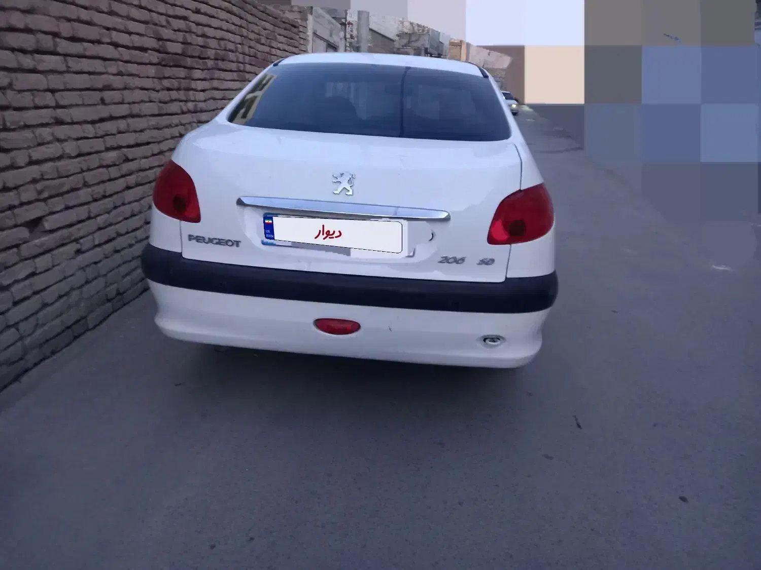پژو۲۰۶ تیپ ۵ مدل ۹۴|خودرو سواری و وانت|اصفهان, همدانیان|دیوار