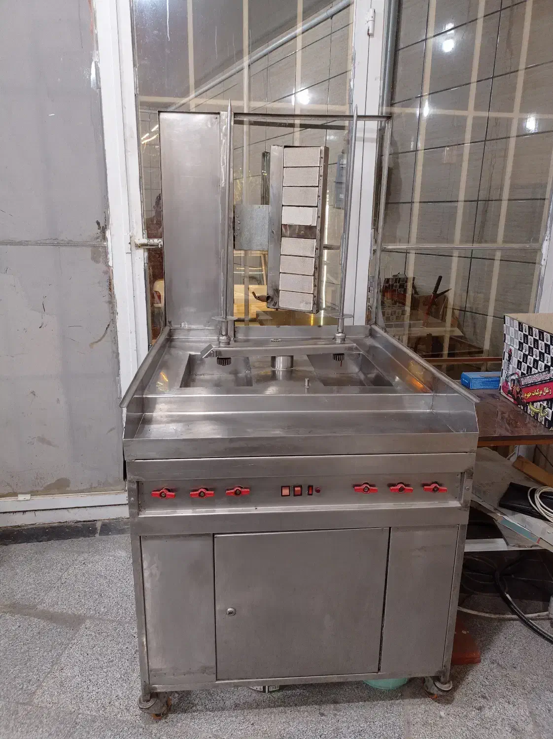 دستگاه کباب ترکی دو سیخ -  قلیون عربی|کافی‌شاپ و رستوران|بیرجند, |دیوار