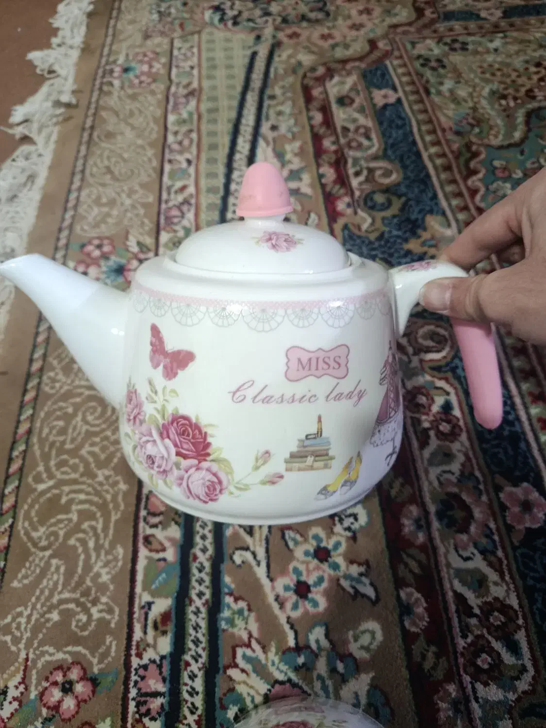 کتری قوری سرامیک نو|قوری، کتری، قهوهساز دستی|سبزوار, مدرس|دیوار