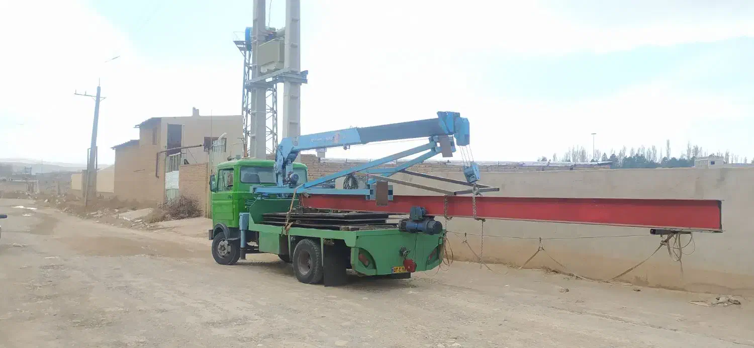 جرثقیل خاور 3 تن دکل بلند شبانه روزی|خدمات حمل و نقل|تبریز, |دیوار