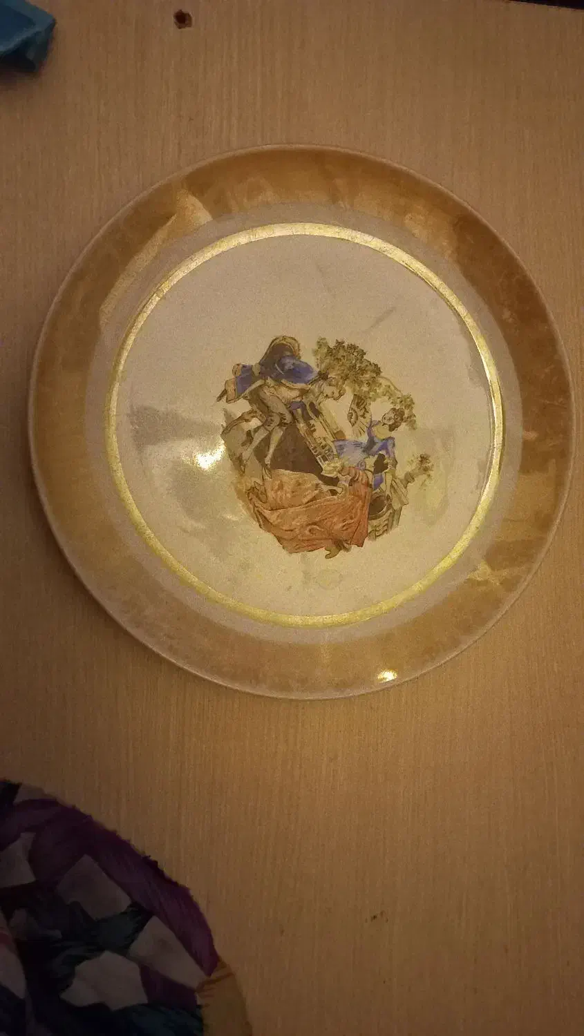 بشقاب عتیقه توافقی|کلکسیون اشیاء عتیقه|کرج, شهرک دریا|دیوار