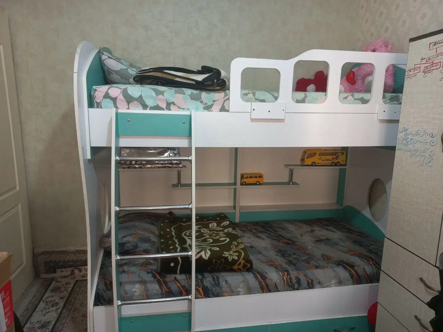 تخت دو طبقه|تخت و سرویس خواب|شهریار, شهرک وائین|دیوار