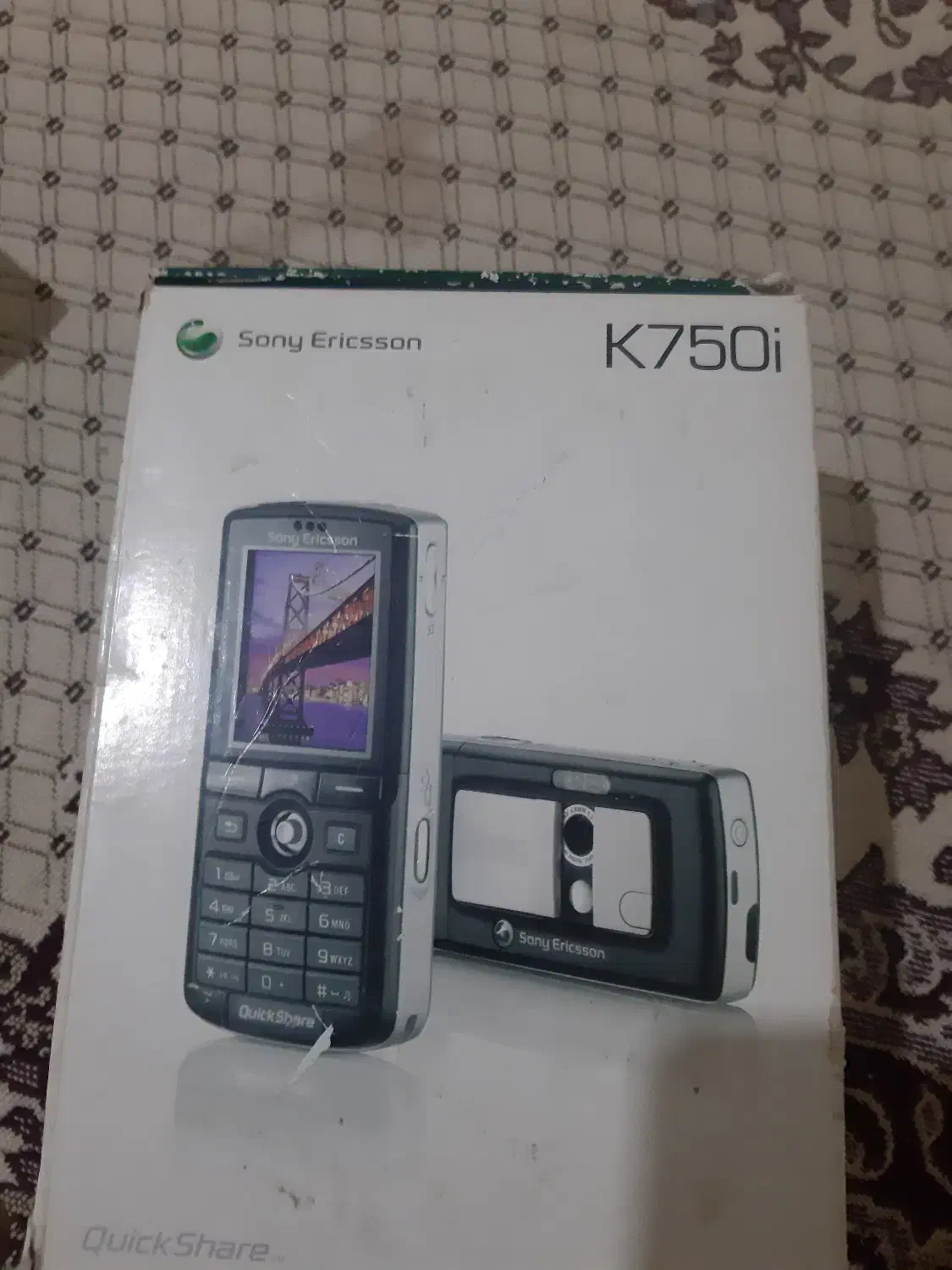 گوشی سونی اریکسون k750 درحدنو|موبایل|خمین, |دیوار