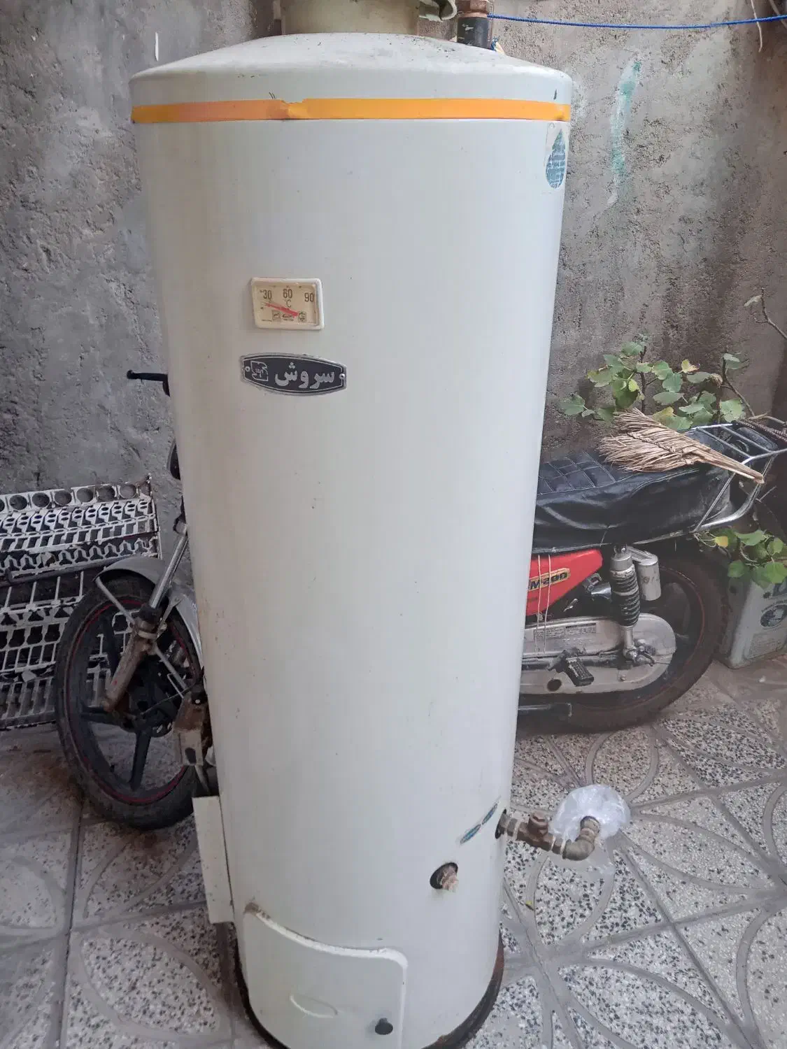 آبگرمکن گازی مخزنی|آبگرمکن، پکیج، شوفاژ|دورود, |دیوار