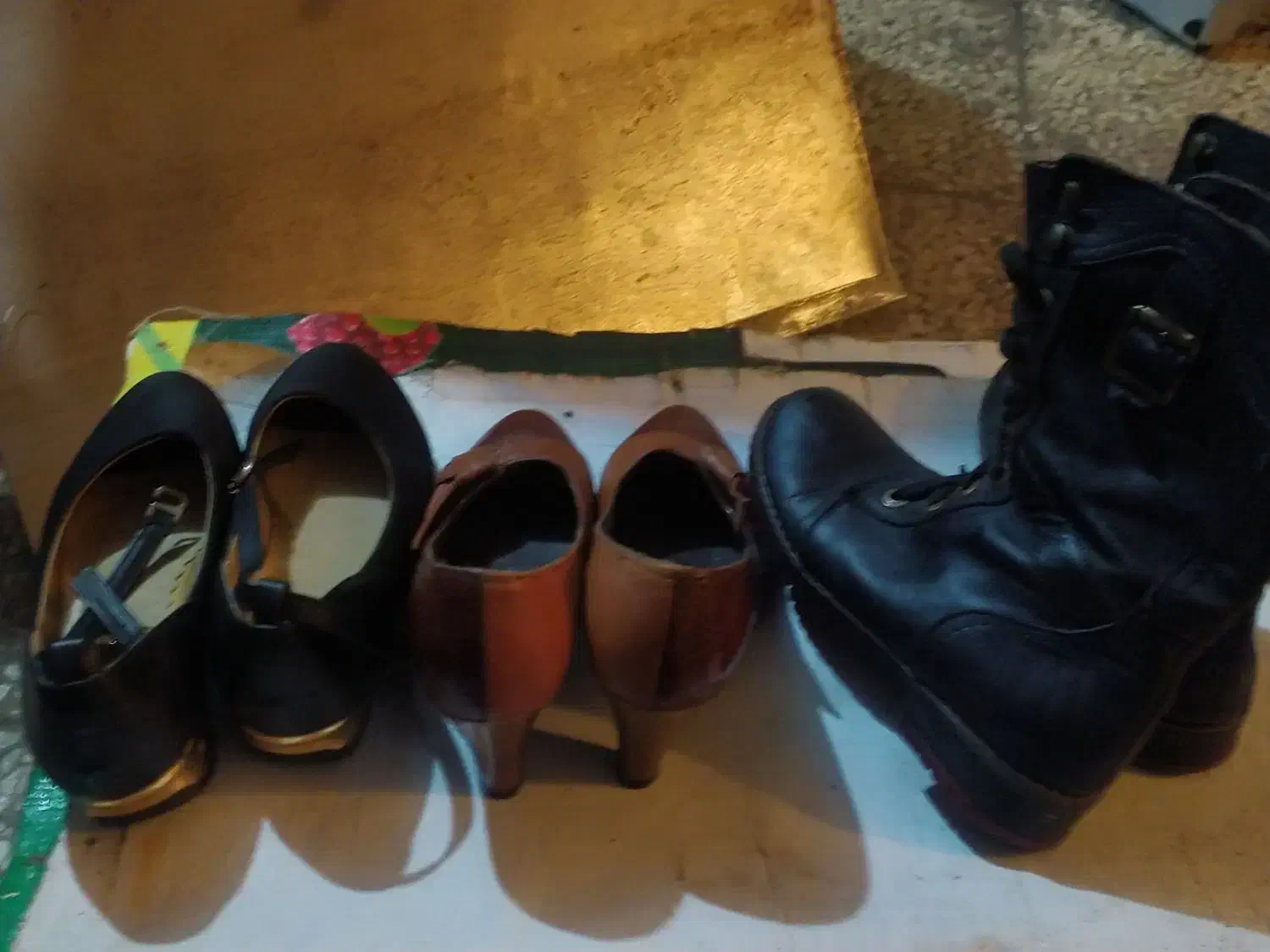 سه جفت کفش سایز37درحدنو|کیف، کفش، کمربند|گرگان, |دیوار