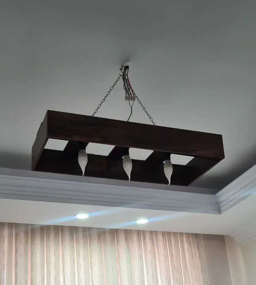 لوستر چوبی|لوستر و چراغ آویز|تهران, ائمه اطهار|دیوار