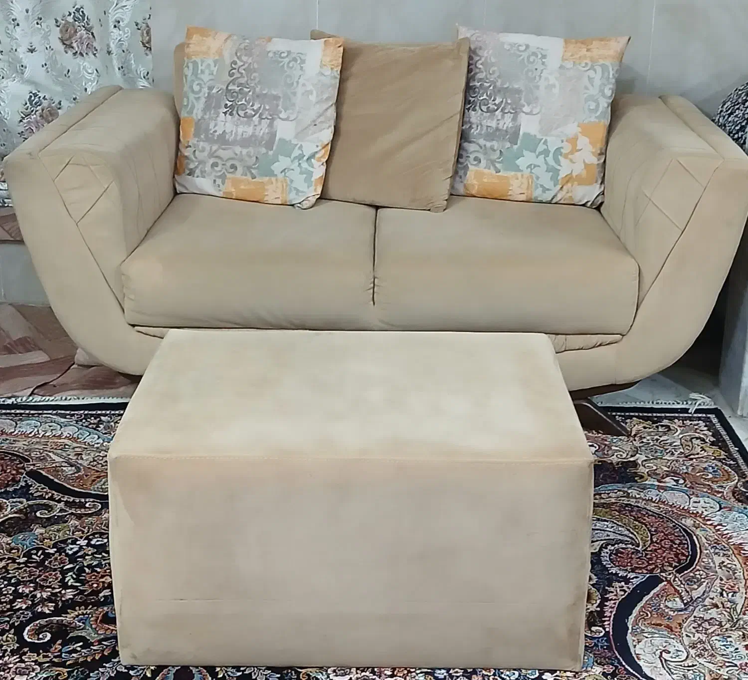 مبلمان ۶ نفره سالم|مبلمان خانگی و میز عسلی|ری, هاشم‌آباد|دیوار