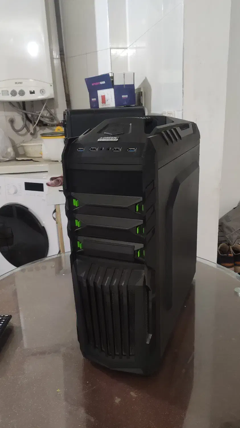 قاب کیس گرین x2 جگوار|قطعات و لوازم جانبی رایانه|محمدشهر, شهرک پیام (مهرالبرز)|دیوار