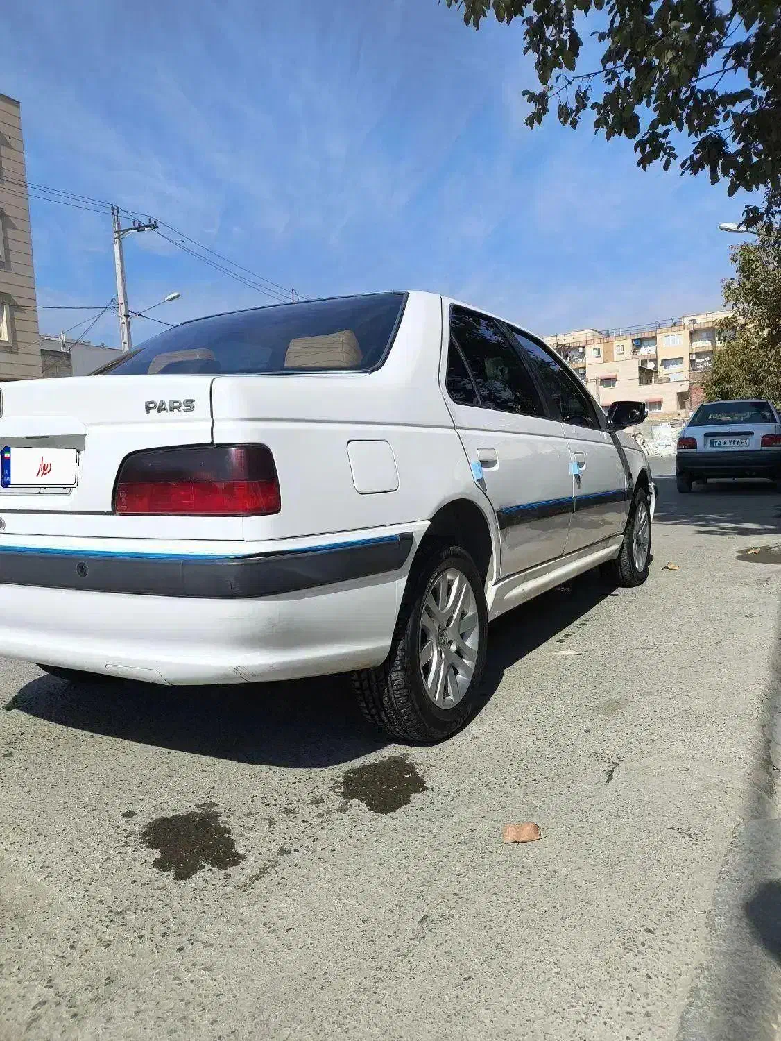 پارس tu5مدل 95 درجه یک  تک برگ سند وخانگی بدون رنگ|خودرو سواری و وانت|مریوان, |دیوار